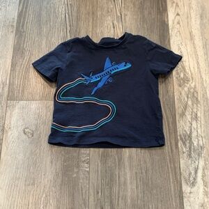 Target Navy Blue Airplane Kids Shirt